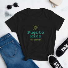Puerto Rico es Ciencia (Cell) Women's short sleeve t-shirt