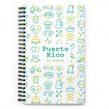 Puerto Rico es Ciencia (All) Spiral notebook